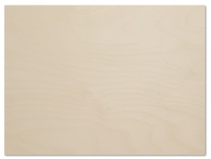 Formatka brzozowa 400x300mm do lasera 15mm kl 1/2
