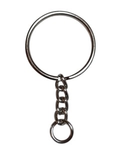 Baza do breloka Nikiel 50 szt. NAJTANIEJ!