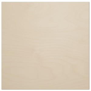 Formatka brzozowa 300x300mm do lasera 3mm kl. 1/2